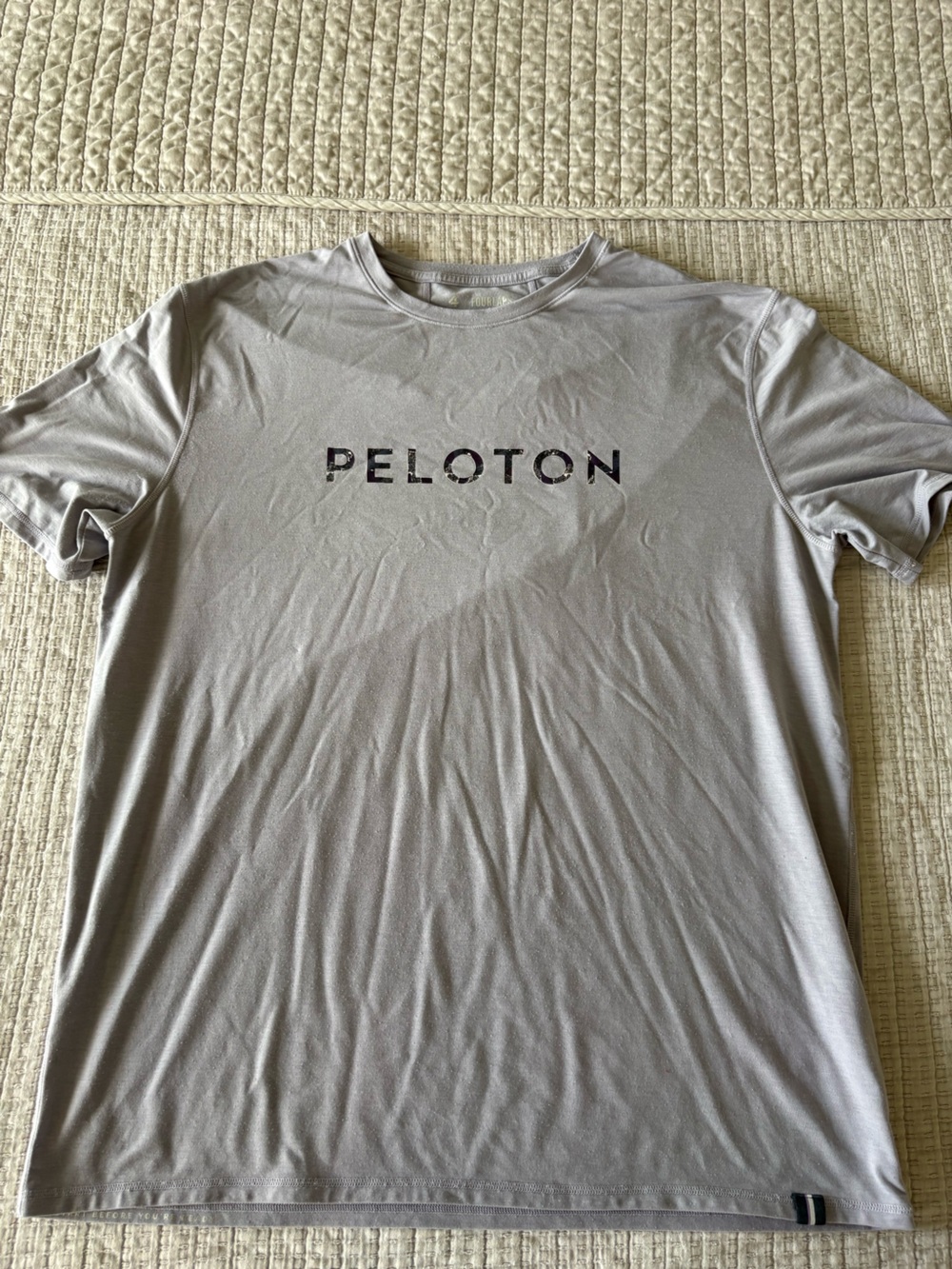 Peloton Men’s Light Purple Fourlaps x Peloton Drifit Tee